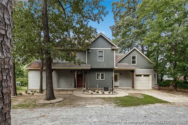 6.87 Acres of Land with Home for Sale in Fayetteville, North Carolina