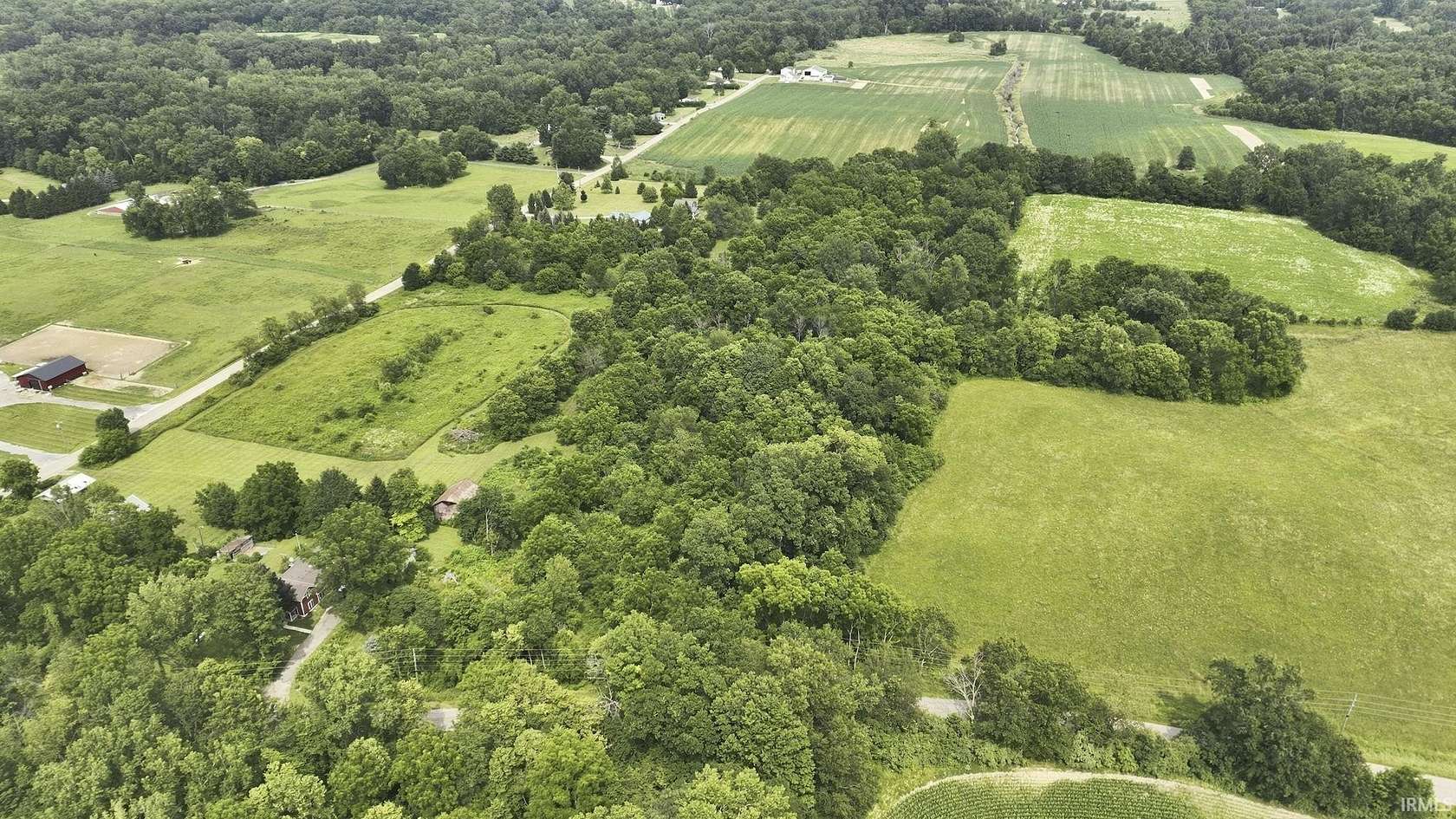 11.2 Acres of Recreational Land for Auction in Pierceton, Indiana