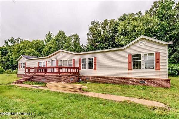 2 Acres of Land with Home for Sale in Holly Springs, Mississippi