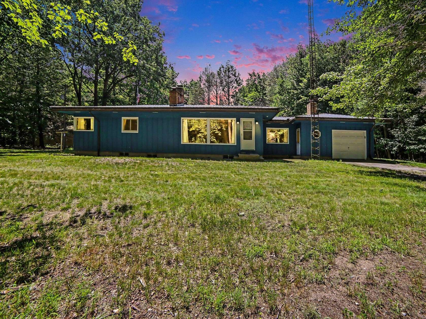 4 Acres of Land with Home for Sale in New Era, Michigan