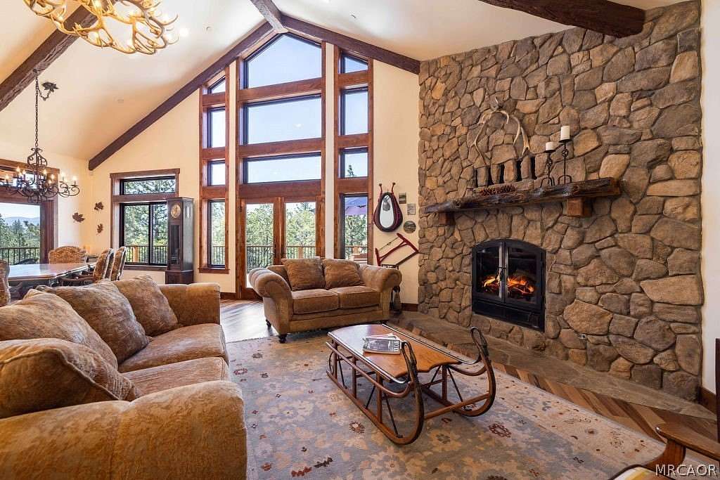 15.3 Acres of Recreational Land with Home for Sale in Fawnskin, California