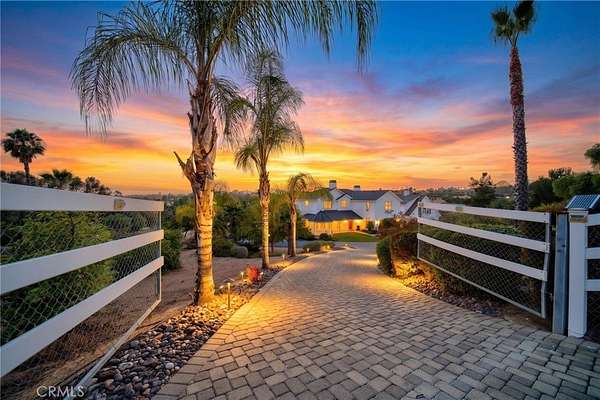 3.73 Acres of Land with Home for Sale in Fallbrook, California
