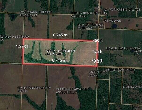 121 Acres of Agricultural Land for Sale in Milo, Missouri