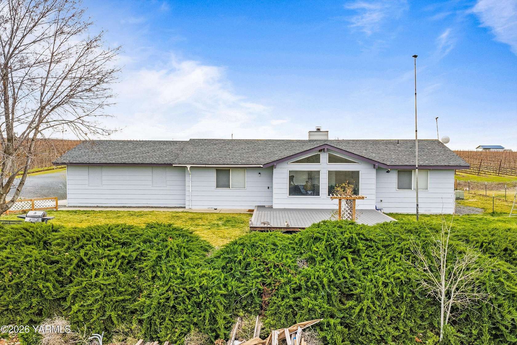 5.16 Acres of Land with Home for Sale in Zillah, Washington