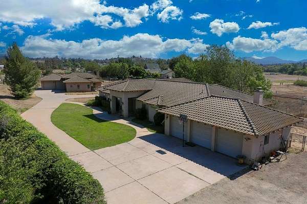 8.34 Acres of Land with Home for Sale in Ramona, California