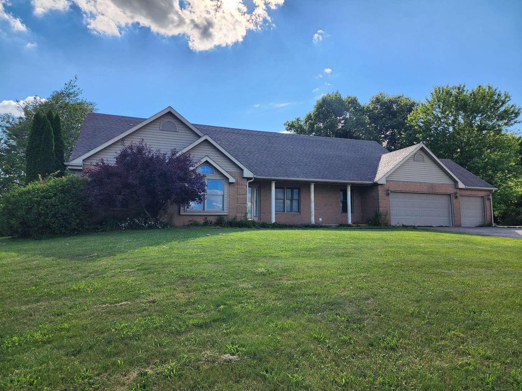 79 Acres of Land with Home for Sale in Zanesfield, Ohio