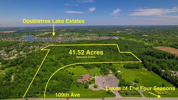 32.3 Acres of Recreational & Residential Land for Sale in Crown Point, Indiana