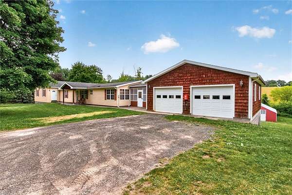 2.49 Acres of Land with Home for Sale in Newark, New York