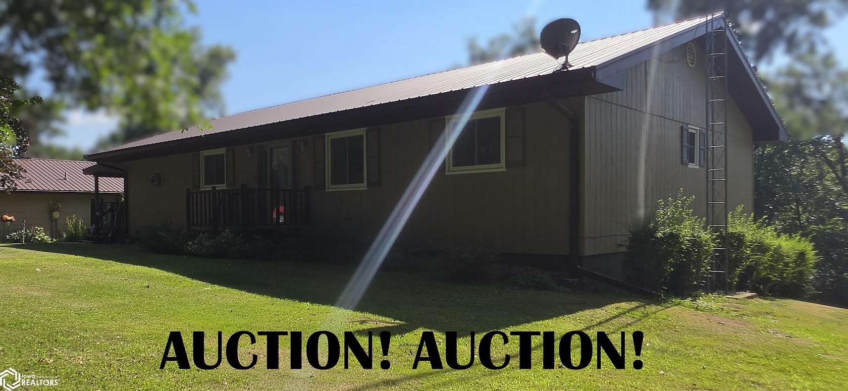 3 Acres of Land with Home for Auction in Centerville, Iowa