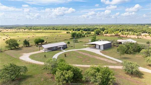 3 Acres of Land with Home for Sale in Caldwell, Texas