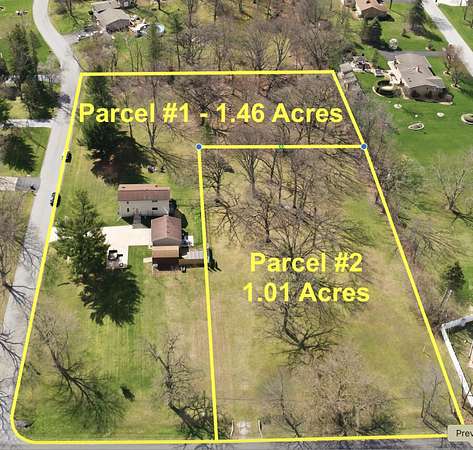 2.47 Acres of Land with Home for Sale in St. John, Indiana