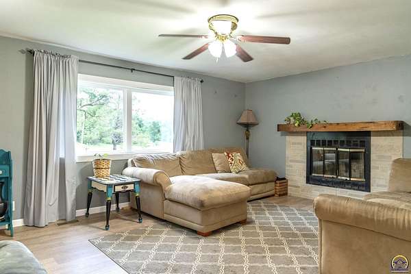 3.46 Acres of Land with Home for Sale in Meriden, Kansas