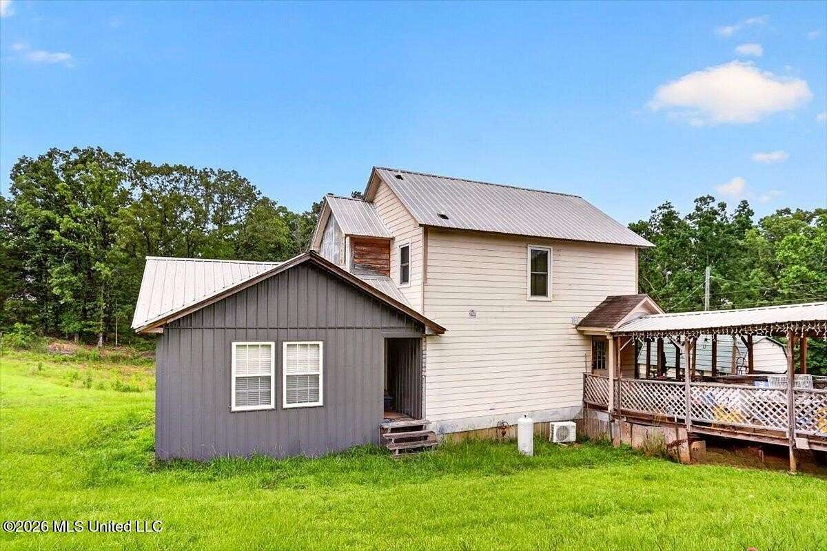 4.74 Acres of Land with Home for Sale in Sardis, Mississippi