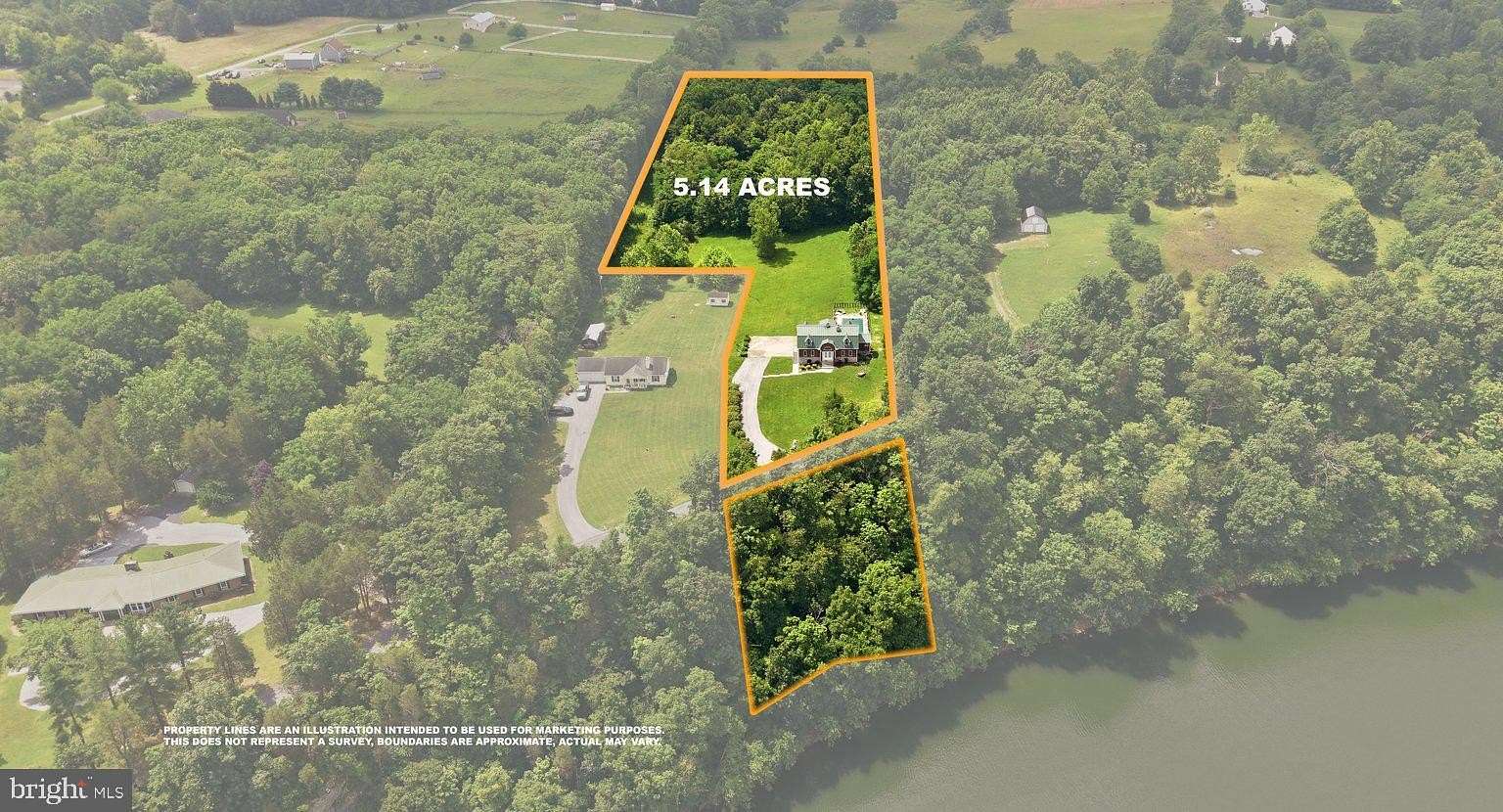 5.14 Acres of Land with Home for Sale in Martinsburg, West Virginia