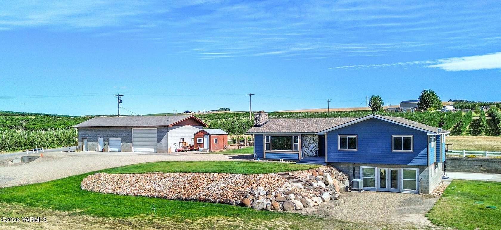 2 Acres of Land with Home for Sale in Zillah, Washington