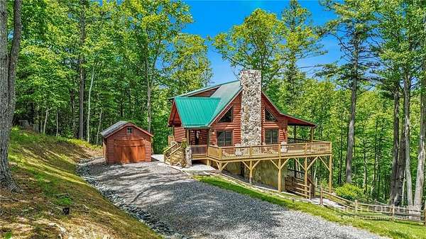 14.2 Acres of Land with Home for Sale in Jefferson, North Carolina