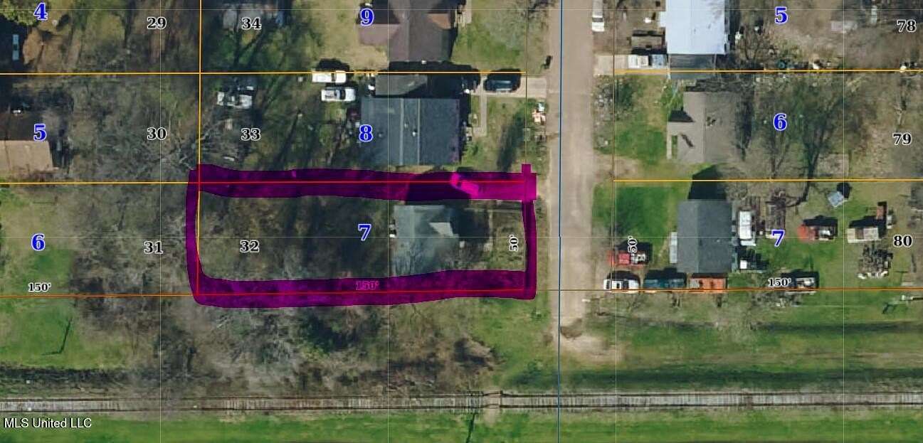 0.17 Acres of Residential Land for Sale in Greenwood, Mississippi