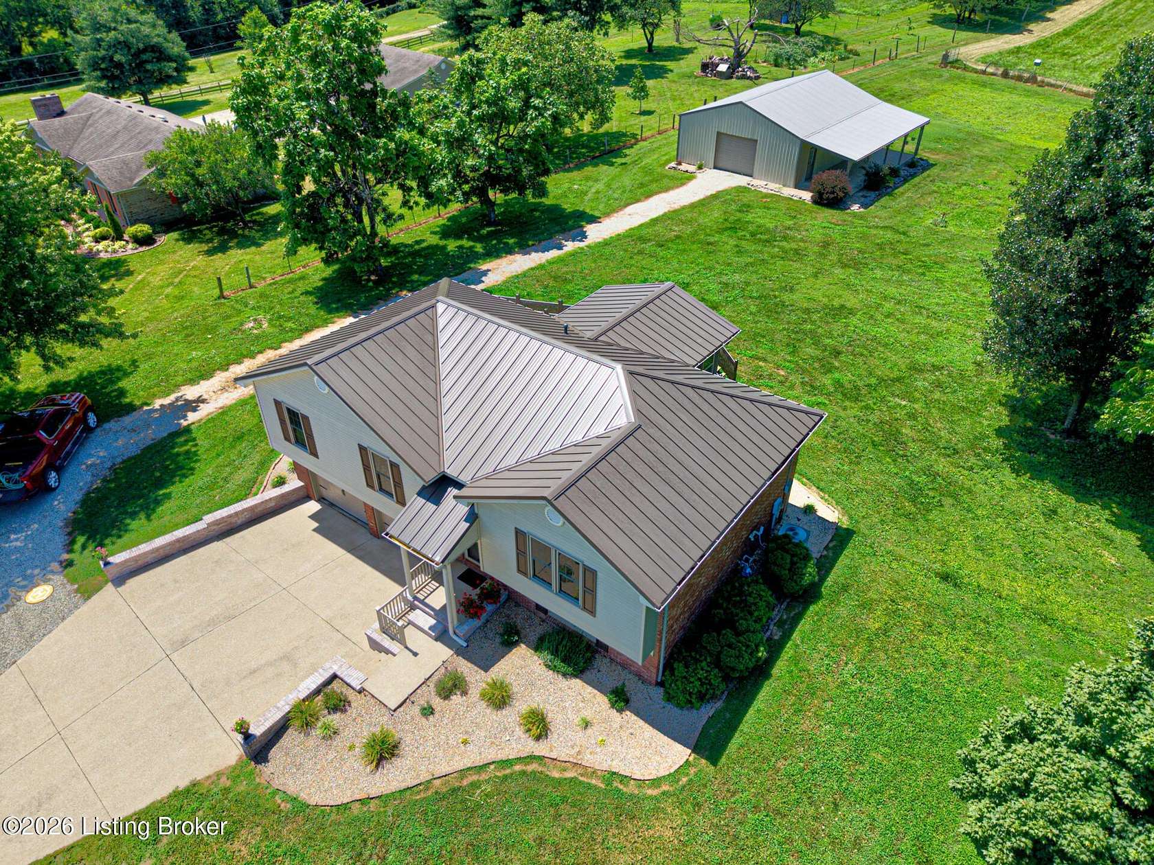 8.17 Acres of Land with Home for Sale in Coxs Creek, Kentucky