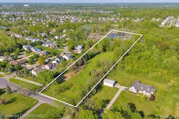 5 Acres of Residential Land for Sale in Lyon Township, Michigan