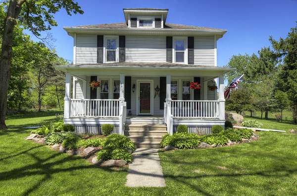 11 Acres of Land with Home for Sale in Gregory, Michigan