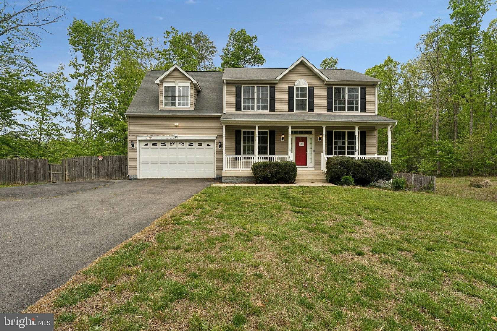 3 Acres of Land with Home for Sale in Fredericksburg, Virginia