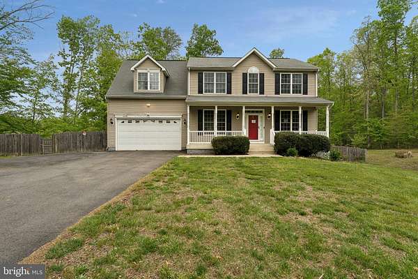 3 Acres of Land with Home for Sale in Fredericksburg, Virginia