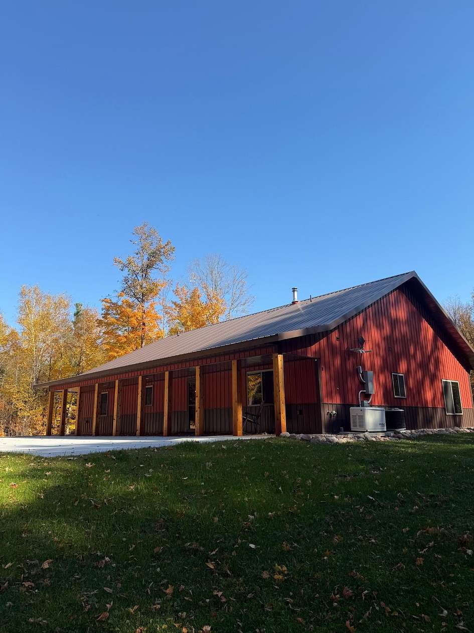 21.8 Acres of Recreational Land with Home for Sale in Elcho, Wisconsin