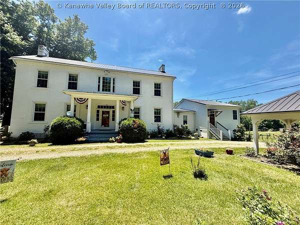 56.1 Acres of Agricultural Land with Home for Sale in Cottageville, West Virginia