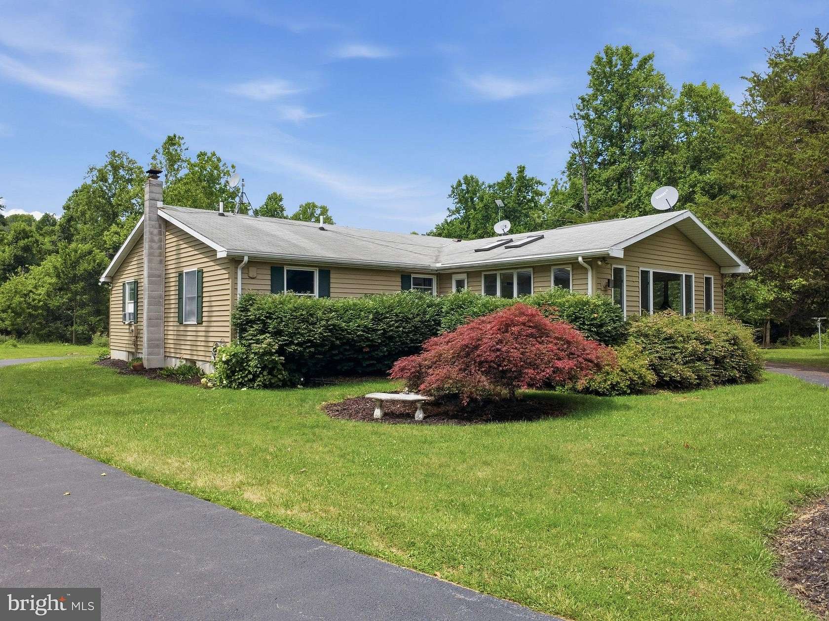 6.53 Acres of Land with Home for Sale in Emmitsburg, Maryland