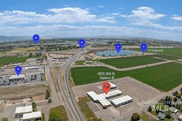 6 Acres of Mixed-Use Land for Auction in Heyburn, Idaho
