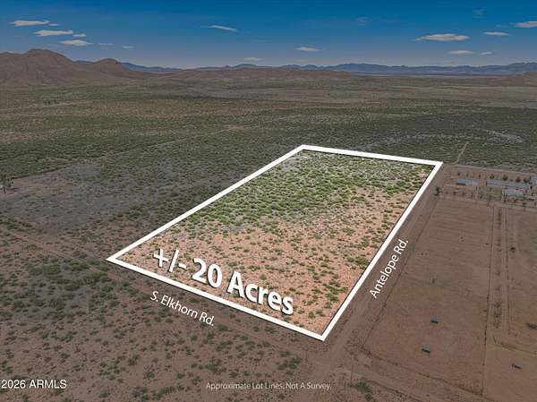 20 Acres of Land for Sale in Pearce, Arizona