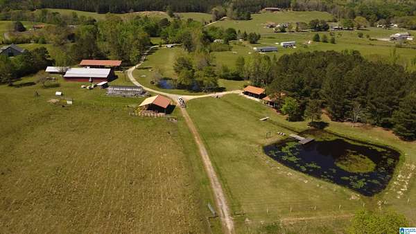 173 Acres of Recreational Land with Home for Sale in Ashville, Alabama