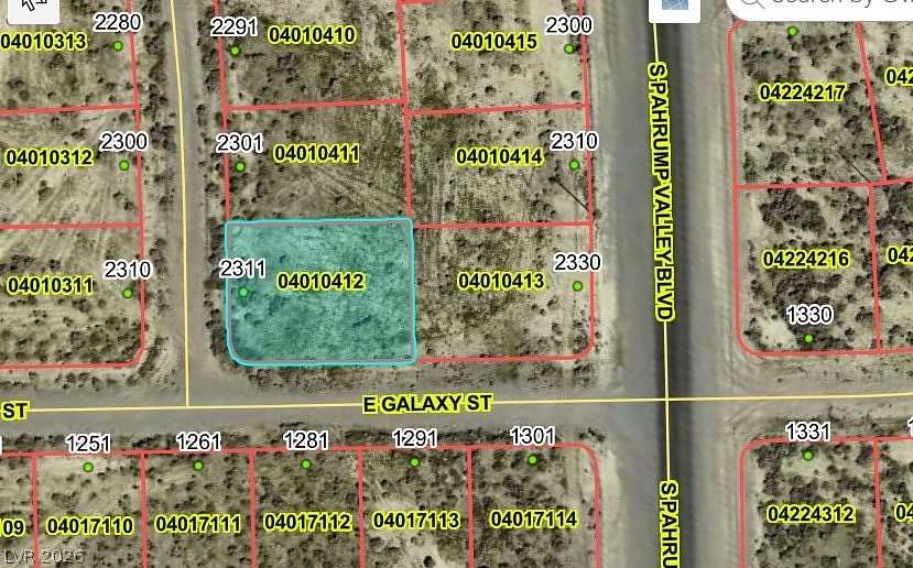 0.27 Acres of Residential Land for Sale in Pahrump, Nevada