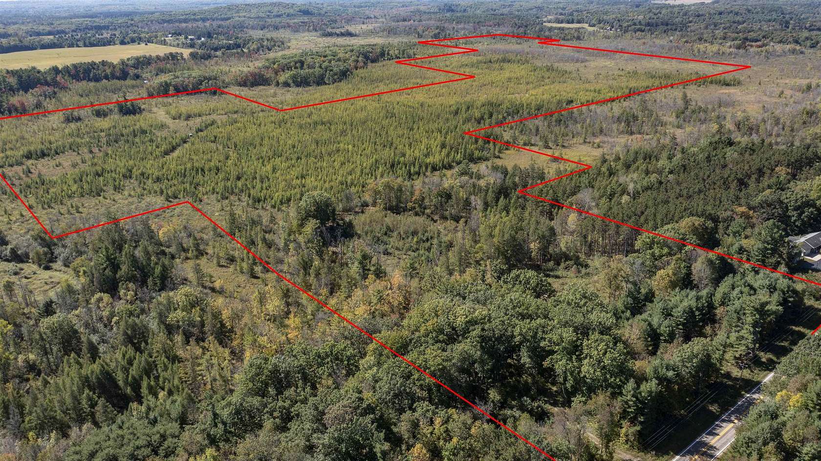 122 Acres of Recreational & Residential Land for Sale in Iola, Wisconsin