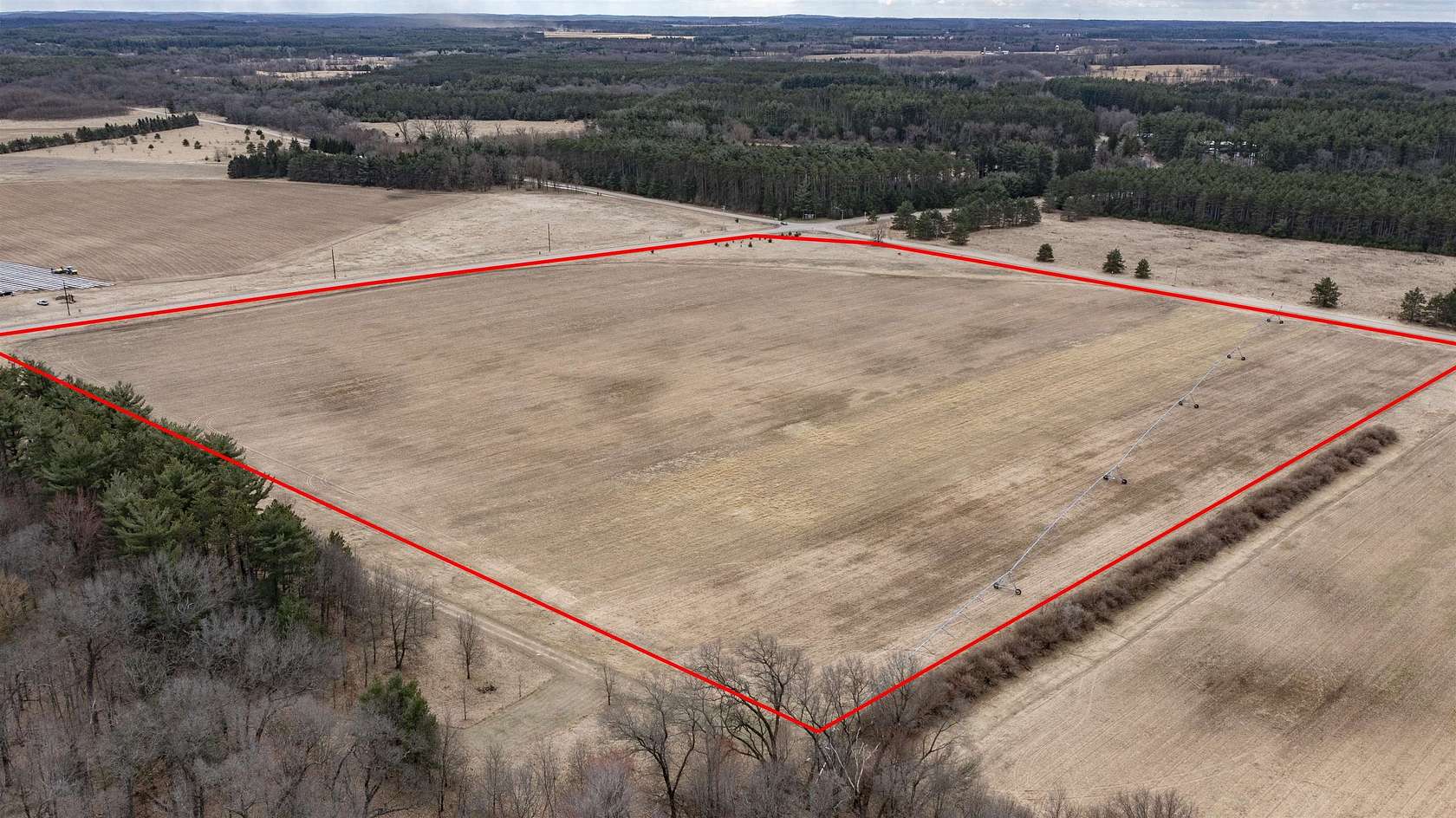 24 Acres of Agricultural Land for Sale in Waupaca, Wisconsin