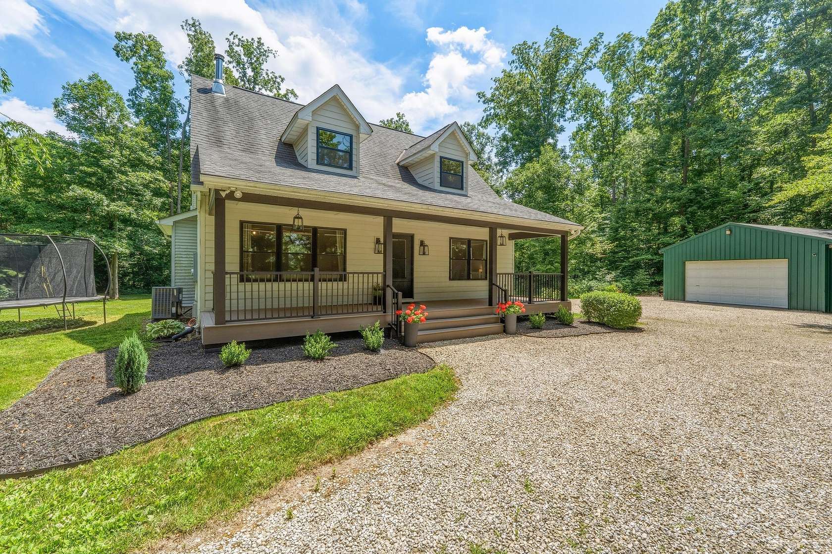 8.56 Acres of Land with Home for Sale in Ostrander, Ohio