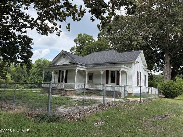 2.7 Acres of Land with Home for Sale in Princeton, North Carolina