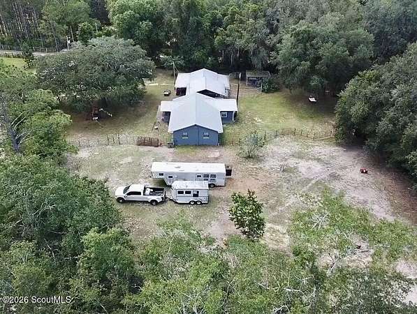 5.25 Acres of Land with Home for Sale in Folkston, Georgia