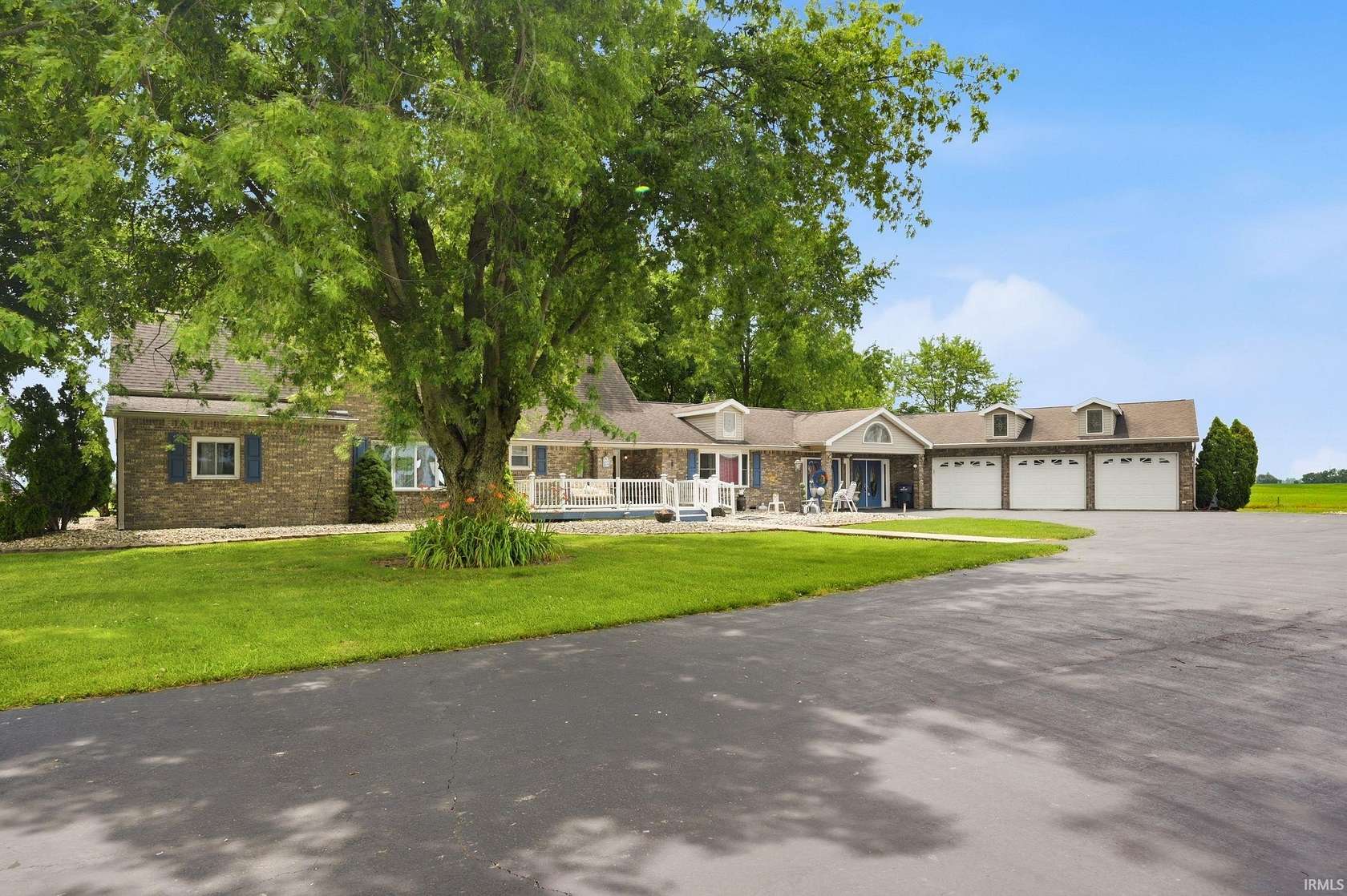 10 Acres of Land with Home for Sale in Montpelier, Indiana