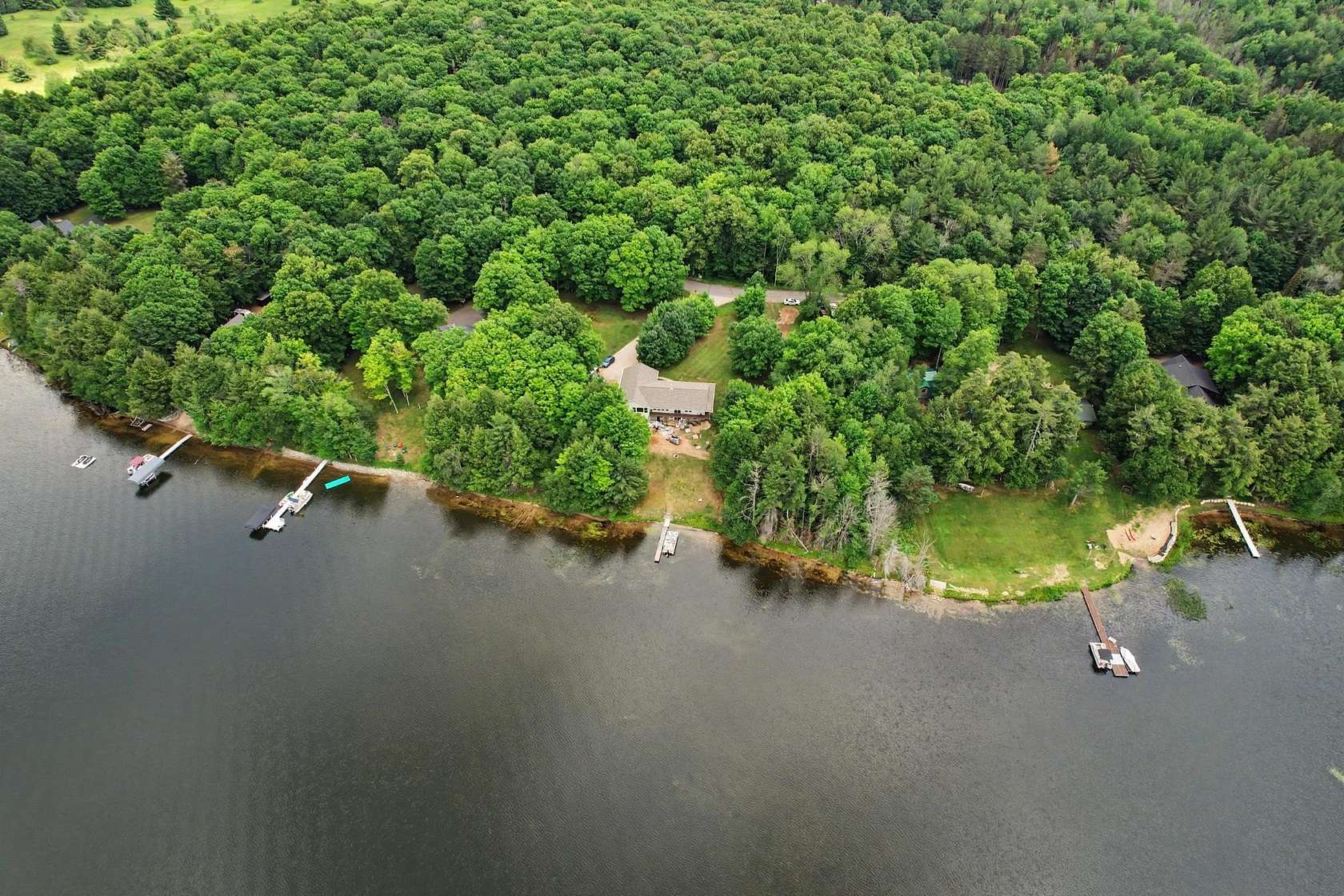 1.5 Acres of Land with Home for Sale in Sugar Camp, Wisconsin