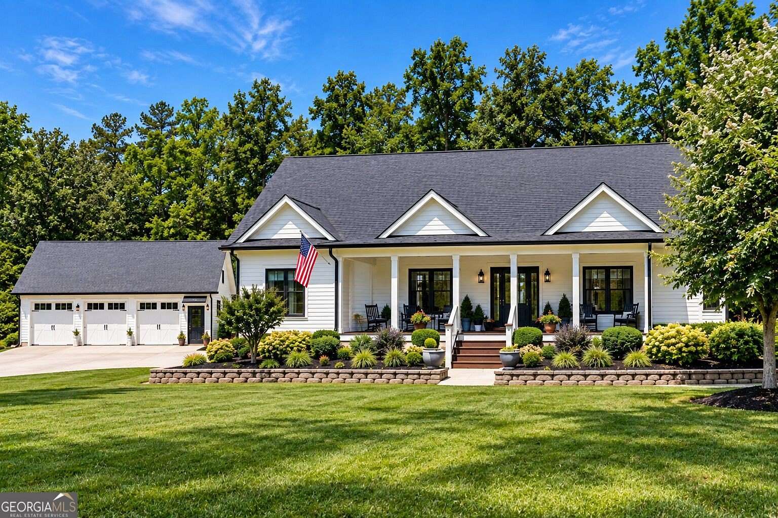 18.5 Acres of Land with Home for Sale in Homer, Georgia