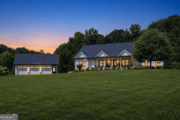 18.5 Acres of Land with Home for Sale in Homer, Georgia