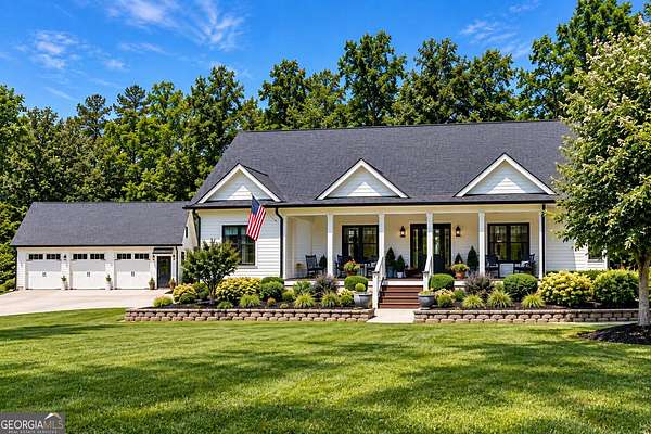 18.5 Acres of Land with Home for Sale in Homer, Georgia
