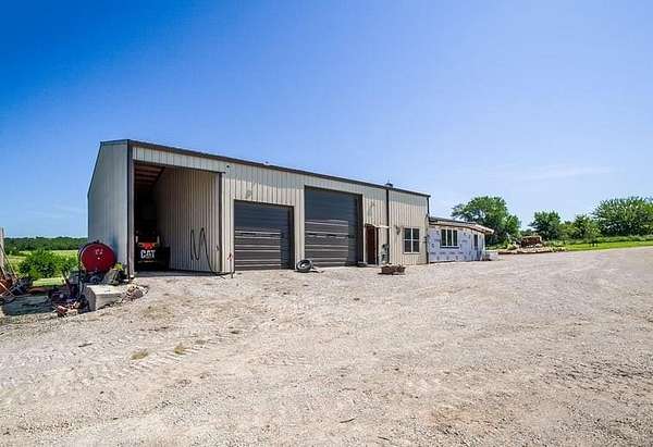 55.9 Acres of Recreational Land with Home for Sale in Pomona, Kansas