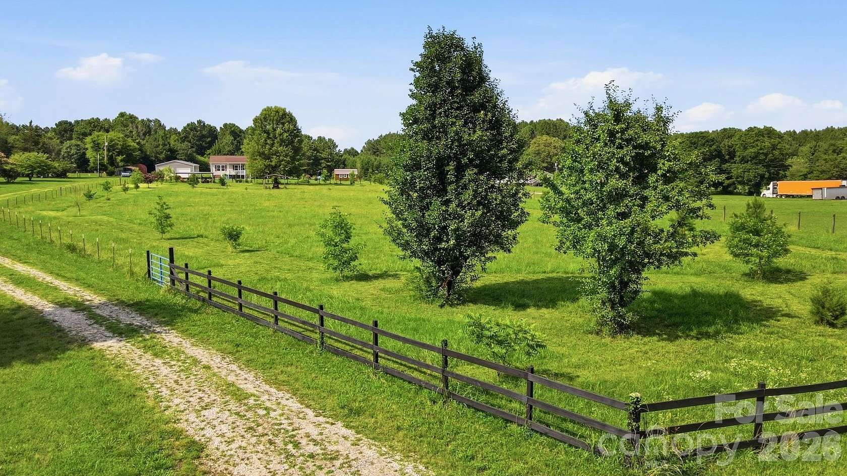 5 Acres of Land with Home for Sale in York, South Carolina