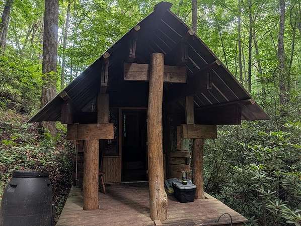 3.45 Acres of Land with Home for Sale in Hayesville, North Carolina
