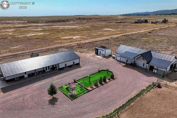 35.1 Acres of Recreational Land with Home for Sale in Wetmore, Colorado