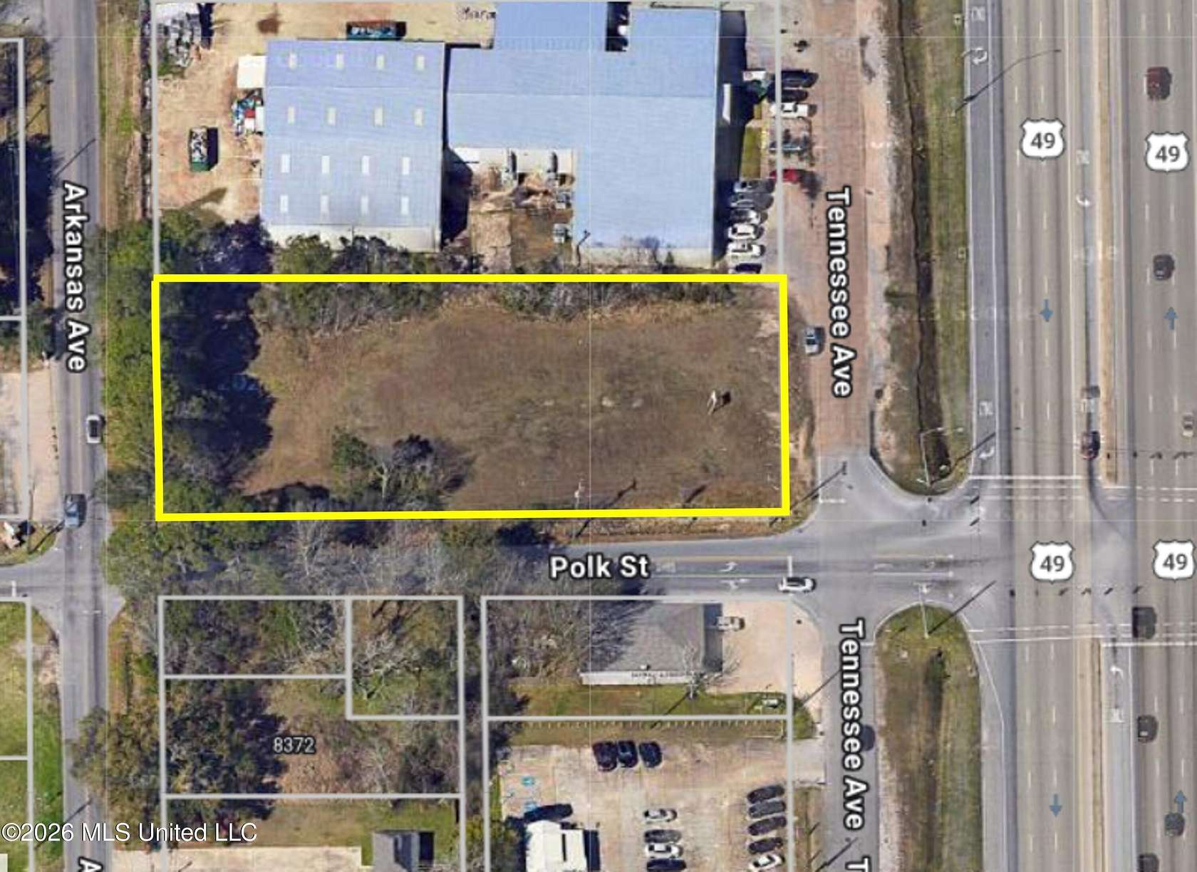 0.96 Acres of Commercial Land for Sale in Gulfport, Mississippi