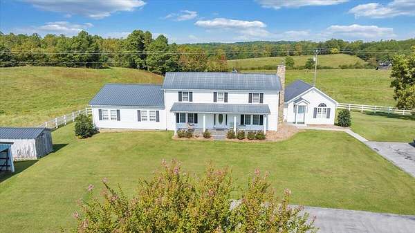 37 Acres of Land with Home for Sale in Huddleston, Virginia