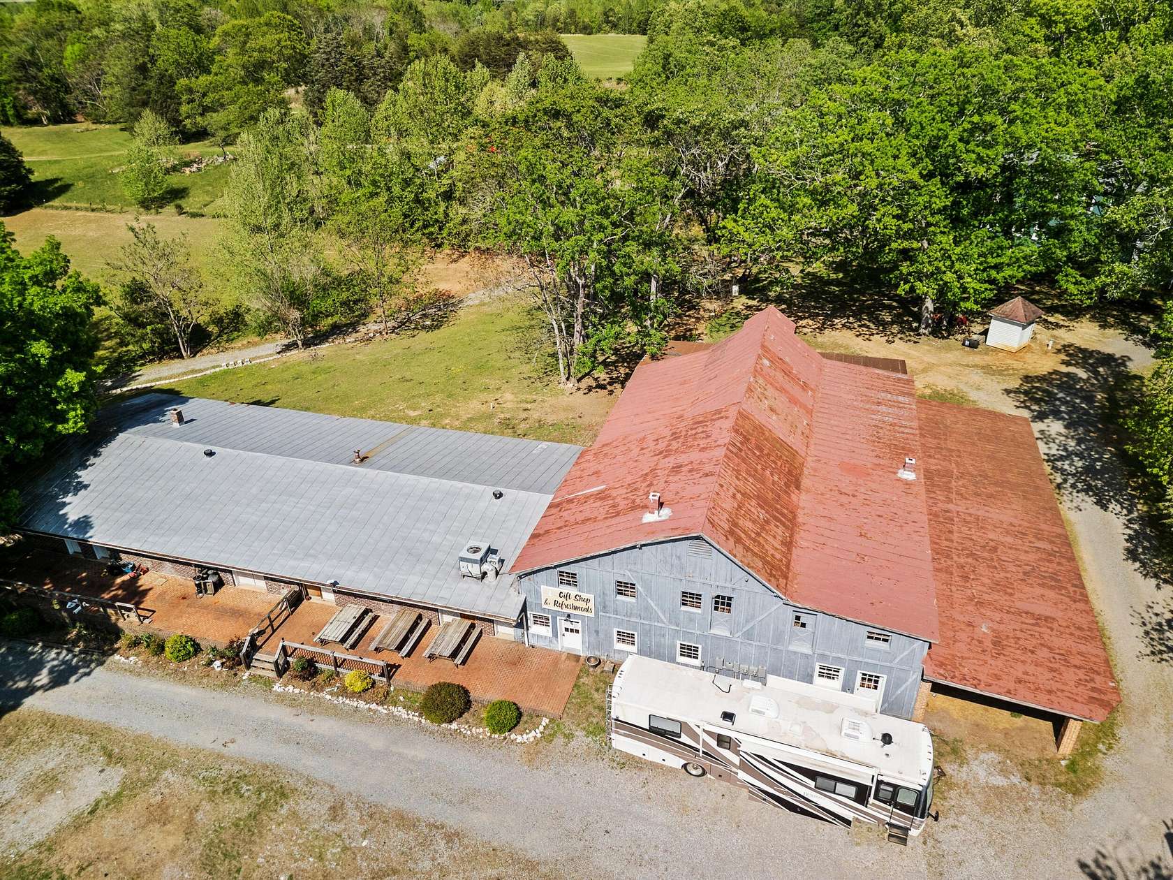 73.5 Acres of Recreational Land with Home for Sale in Bedford, Virginia